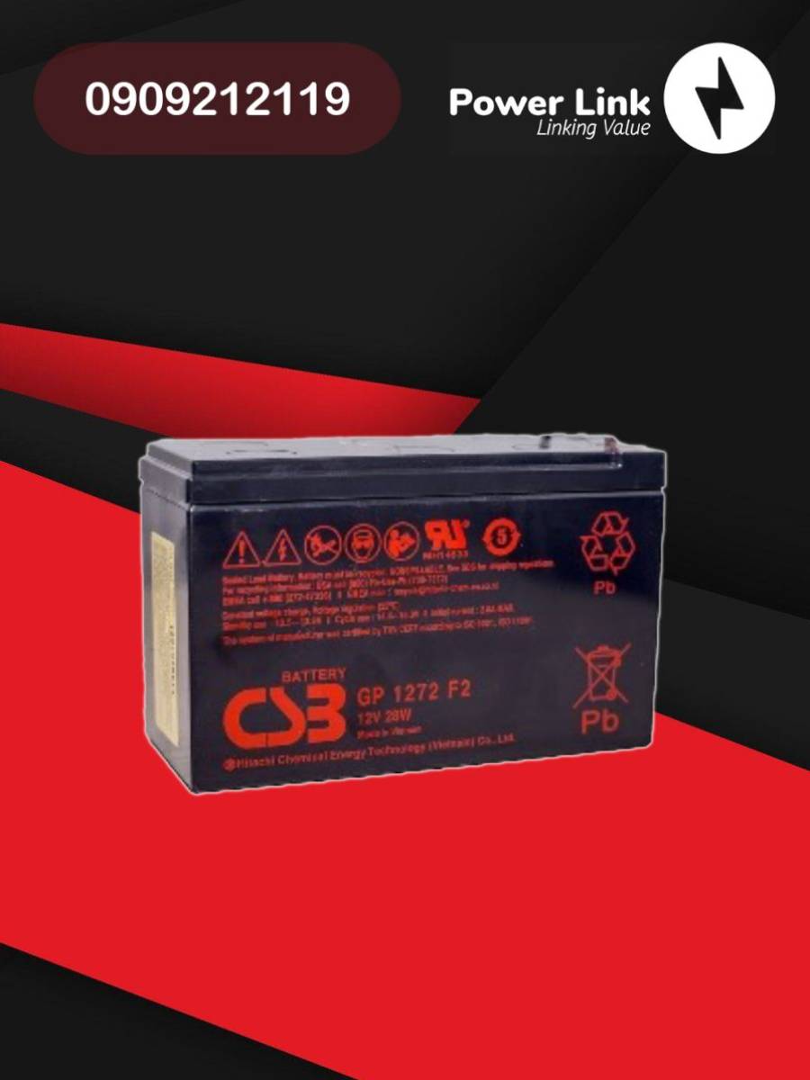 Bình ắc quy GP1272F2(12V28W)