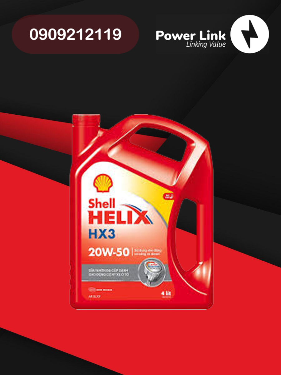 NHỚT SHELL HELIX HX3 20W-50
