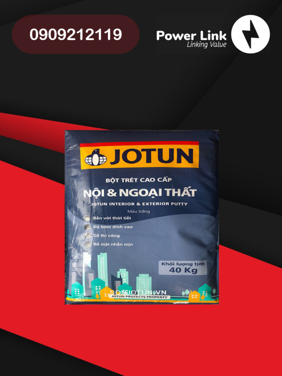 BỘT TRÉT JOTUN INT & EXT PUTTY 40KG
