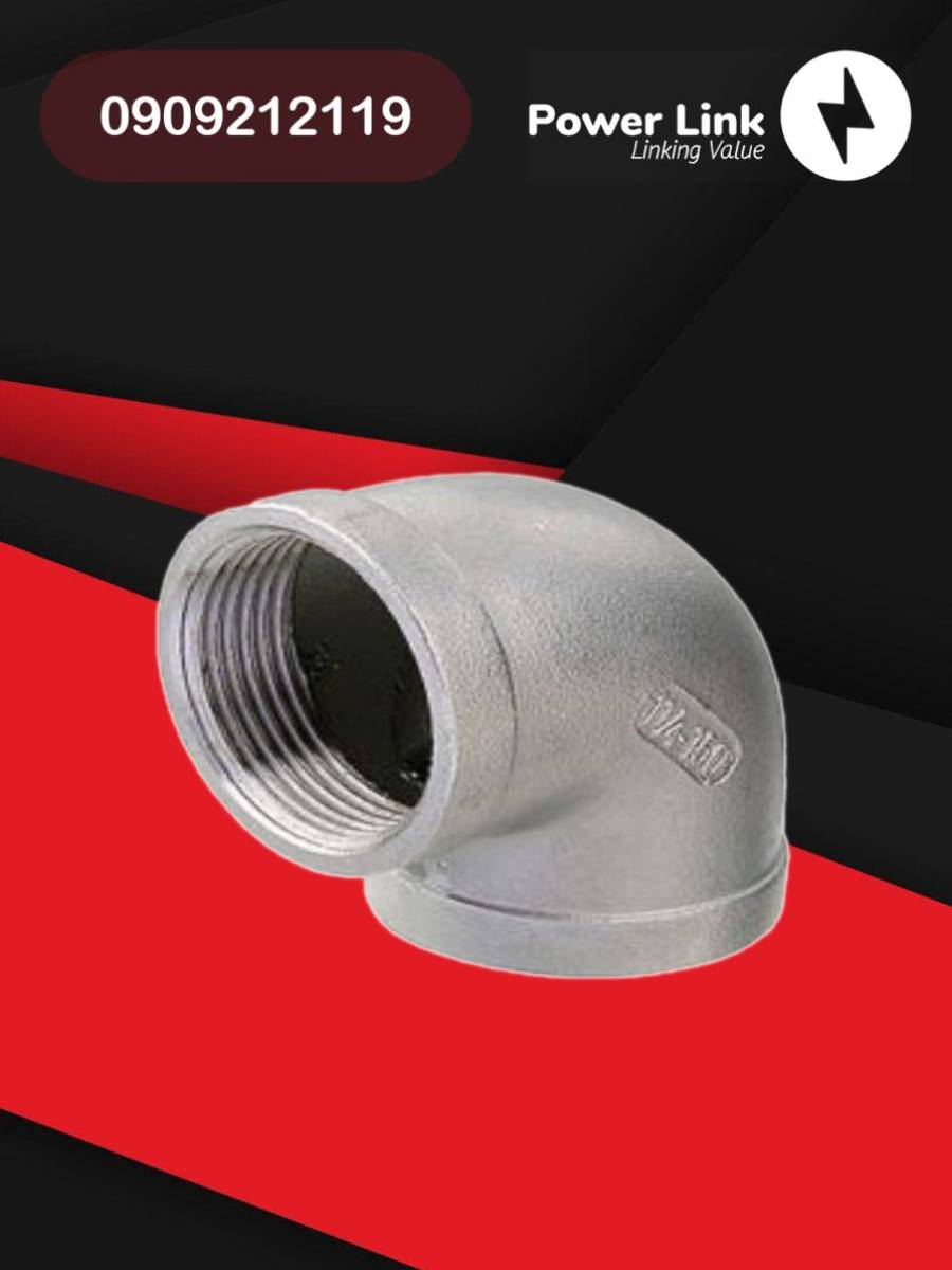 Cút nối thép mạ kẽm phi 90mm