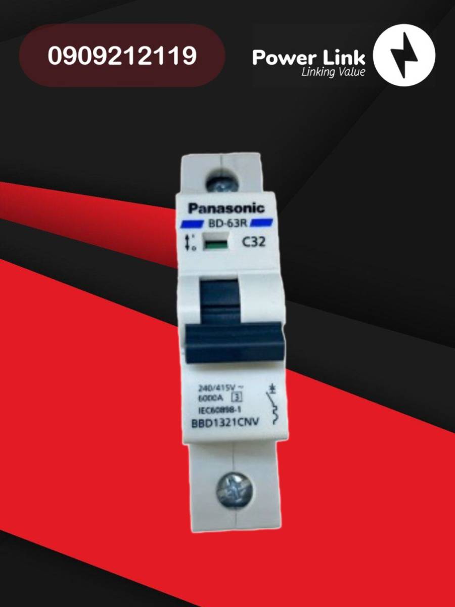 BBD1321CNV- Cầu dao tép 1P 32A